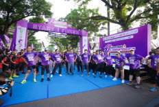 Gerakan Literasi Inklusi Keuangan Digital Dimulai dari Sumsel Lewat Sultan Muda Digination Run 2025