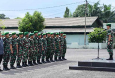 Korem 044/Gapo Lepas Prajurit dan PNS Dinas Cuti Lebaran 