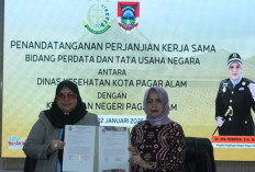 Perkuat Sinergi, Kejari Pagar Alam dan Dinkes Teken PKS Penanganan Masalah Ini