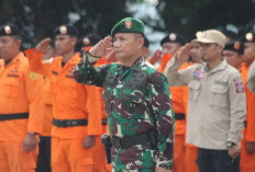 Kesiapsiagaan Terhadap Bencana, Ada Sosok Kasdim Palembang Jadi Komandan Apel, Ini Sosoknya