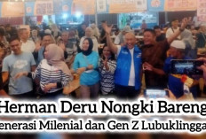 Nongki Bareng Gen Z dan Milenial, Calon Gubernur Sumsel Herman Deru Sampaikan Motivasi Luar Biasa