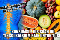 Rahasia Tulang Kuat di Usia 60-an, Yuk Konsumsi 7 Jus Buah Ini, Tinggi Kalsium Baik untuk Tubuh