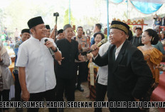 Jumlah Warganya Banyak, Gubernur Herman Deru Sebutkan Kunci Rahasia Kalau Air Batu Banyuasin Mau Maju