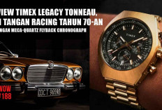 Review Timex Legacy Tonneau, Jam Tangan Racing Tahun 70-an dengan Meca-Quartz Flyback Chronograph