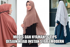 Modis dan Nyaman! 6 Tips Desain Hijab Instan Syar'i Modern