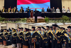 345 Mahasiswa Diwisuda, UPGRI Palembang Tekankan Adaptasi di Era Global