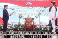 Resmi Gantikan Teddy, Pj Gubernur Elen Setiadi Minta Iqbal Fokus Satu Hal ini!