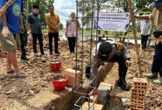 Dapur Makanan Bergizi Gratis di Pemulutan Mulai Dibangun, Polisi Setempat Lakukan Ini