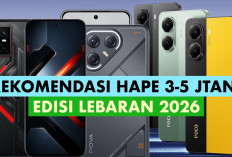 7 TOP HP 3-5 Jutaan Terbaik Lebaran 2026: Kamera Jernih & Baterai Awet Buat Silaturahmi!
