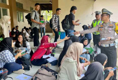 Mahasiswa UNSRI dan Ojin Sasaran Sat Lantas Polres Ogan Ilir, Dalam Giat Ini!