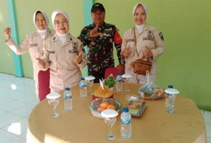 Begini Suasana Penyambutan Kedatangan Danrem Gapo di Lokasi TMMD ke-128 di Desa Lubuk Tampang
