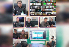Ada Pengarahan Jam Intel, Pejabat Kejati Sumsel Ini Mengikutinya