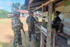 Dukung Perekomian Masyarakat di Perbatasan, Cara Ini Dilakukan Satgas Yonif 144 Jaya Yudha