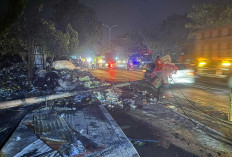 Kebakaran Hebat Terjadi di Ogan Ilir, 9 Rumah Rata dengan Tanah
