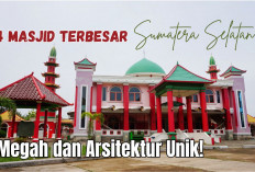 4 Masjid Terbesar di Sumatera Selatan yang Megah dan Arsitektur Unik!