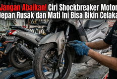 Jangan Abaikan! Ciri Shockbreaker Motor Depan Rusak dan Mati Ini Bisa Bikin Celaka