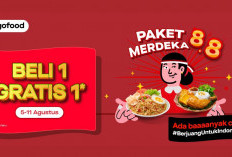 GoFood Hadir dengan Diskon Hebat! Dapatkan Menu Beli 1 Gratis 1 di Paket Merdeka 8.8, Buruan Sebelum Kehabisan