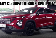 Chery C5 Dapat Diskon Rp60 Jutaan, Apa Saja yang Berubah?