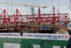 Pembangunan Jembatan Musi di Jalan Tol Palembang-Betung Dikebut, Lebaran 2026 Bisa Dilalui!