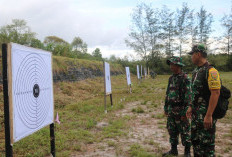 Tim Aswasdallat Kodam II/Sriwijaya Meninjau Latihan Menembak Yonif 147/KGJ