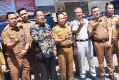 Wagub Sumsel Tinjau Pemutihan PKB di UPTB Bapenda Sumsel Lahat 1, H Cik Ujang: untuk Ringankan Beban Warga