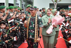 Kunjungi Markas Korem Gatam, Pangdam II Sriwijaya Tekankan Netralitas TNI