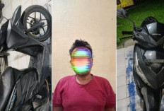 Polisi Ungkap Kasus Curanmor di Tanjung Raja Selatan, Pelaku Digiring ke Mapolsek