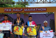 Keren, Serdadu Wira Borong Juara Lomba Lari Maraton 
