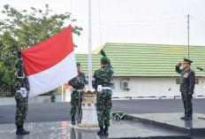 Gelar Upacara Peringatan HUT Kemerdekaan RI, Pejabat Korem Gapo Ini Bacakan Amanat Panglima TNI