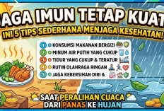 Jaga Imun Tetap Kuat! Ini 5 Tips Sederhana Menjaga Kesehatan Saat Peralihan Cuaca dari Panas ke Hujan