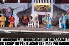 Pagelaran Dulmuluk Bisa Jadi Media Sosialisasi, Kok Bisa? Ini Penjelasan Seniman Palembang