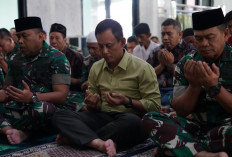 Ini Tujuan Kodam II Sriwijaya Gelar Doa Syukur di Masjid Rhaudatul Ulum