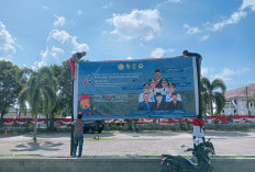 Humas Diskominfo Empat Lawang memasang baliho Peda KTNA Sumsel ke-XVI Sejumlah titik strategis, Ini Buktinya