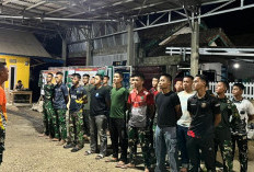 Pimpin Apel Malam, Danru Satgas TMMD 128 Kodim 0405 Lahat Tekan Hal Ini Kepada Anggota 