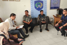 Rutan Baturaja Terima Kunjungan KPU OKU Dalam Penyerahan Data Pemilihan Triwulan II