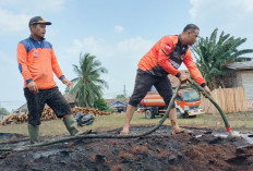 Karhutla Banyuasin Terkendali, BPBD Tetapkan Kecamatan Rantau Bayur Status 'Warning'