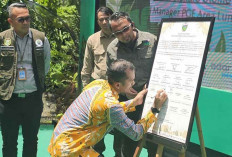 PT Bukit Asam Dukung Rehabilitasi DAS dengan Tanda Tangan Piagam Menoreh