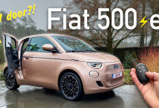 Asal Italy! Review Fiat 500e 3+1, Mobil Listrik yang Stylish dan Praktis Cocok untuk Antar Anak Sekolah