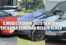 Siap Jatuh Hati? 5 Mobil Listrik 2025 Ini Punya Performa Edan dan Desain Bikin Kamu Pengen Punya Sekarang Juga