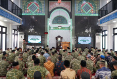 Teladani Rasulullah SAW, Kasrem Gapo Hadiri Peringatan Maulid Nabi di Kodam II Sriwijaya