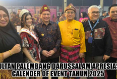 Calendar of Event Tahun 2025 Resmi Dilaunching, ini Harapan Sultan Palembang Darussalam