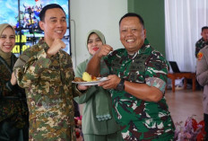 Tampil Gagah! Ini Seragam Dikenakan Bupati OKI Saat Hadiri Syukuran HUT TNI Ke-80