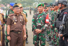 Apel Gelar Personel dan Materiil Dalam Rangka Kunker Presiden RI, Ada Sosok Kajati Sumsel, Ini Wajahnya