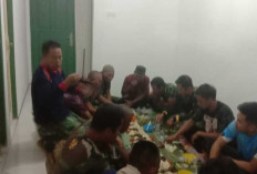 ALHAMDULILLAH! Satgas Rehab RTLH TMMD Ke-122 Kodim Lahat Dijamu Makan Bersama, Ini Penampakannya