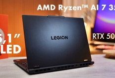 Lenovo Legion 5 15, Layar OLED Premium dan Performa AMD Ryzen AI 7 350