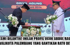 Resmi Dilantik! Inilah Profil Ucok Abdul Rauf Pj Walikota Palembang yang Gantikan Ratu Dewa