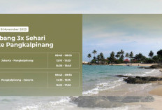 Mulai 8 November 2023 SUPER AIR JET Terbang Langsung dari Jakarta Ke Pangkal Pinang