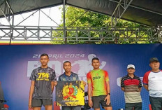 Atlet Lari Yonif 143/TWEJ Raih Juara 1 Lomba Lari 10K