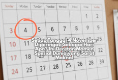 Setiap Tanggal 4 November Diperingati Sebagai Hari Apa? Ini Deretan Momen Spesial Dunia yang Sarat Makna!