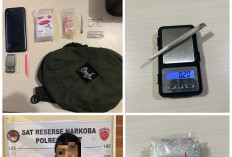 BRAVO! Satres Narkoba Polres Lahat Amankan Tersangka dan BB Sabu-sabu dan Ganja